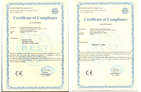 CE Certificate