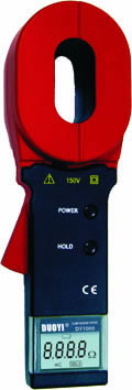 Digital Clamp-on Ground Resistance tester DY1000 (long jaw)
