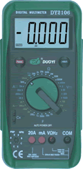 Automatic Protection Digital Multimeters DY2106