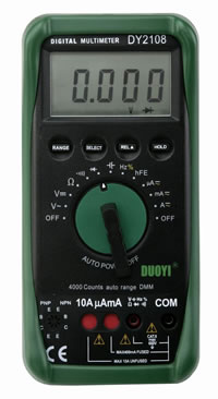 Auto Range Digital Multimeter DY2108