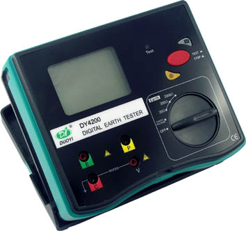 Digital Earth Resistance Tester DY4200