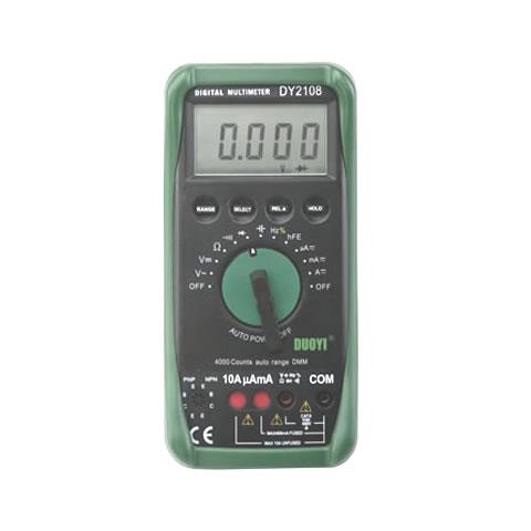 DY2108 Auto range Digital 4000 counts Multimeter