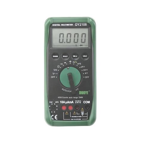 DY2108 Auto range Digital 4000 counts Multimeter 